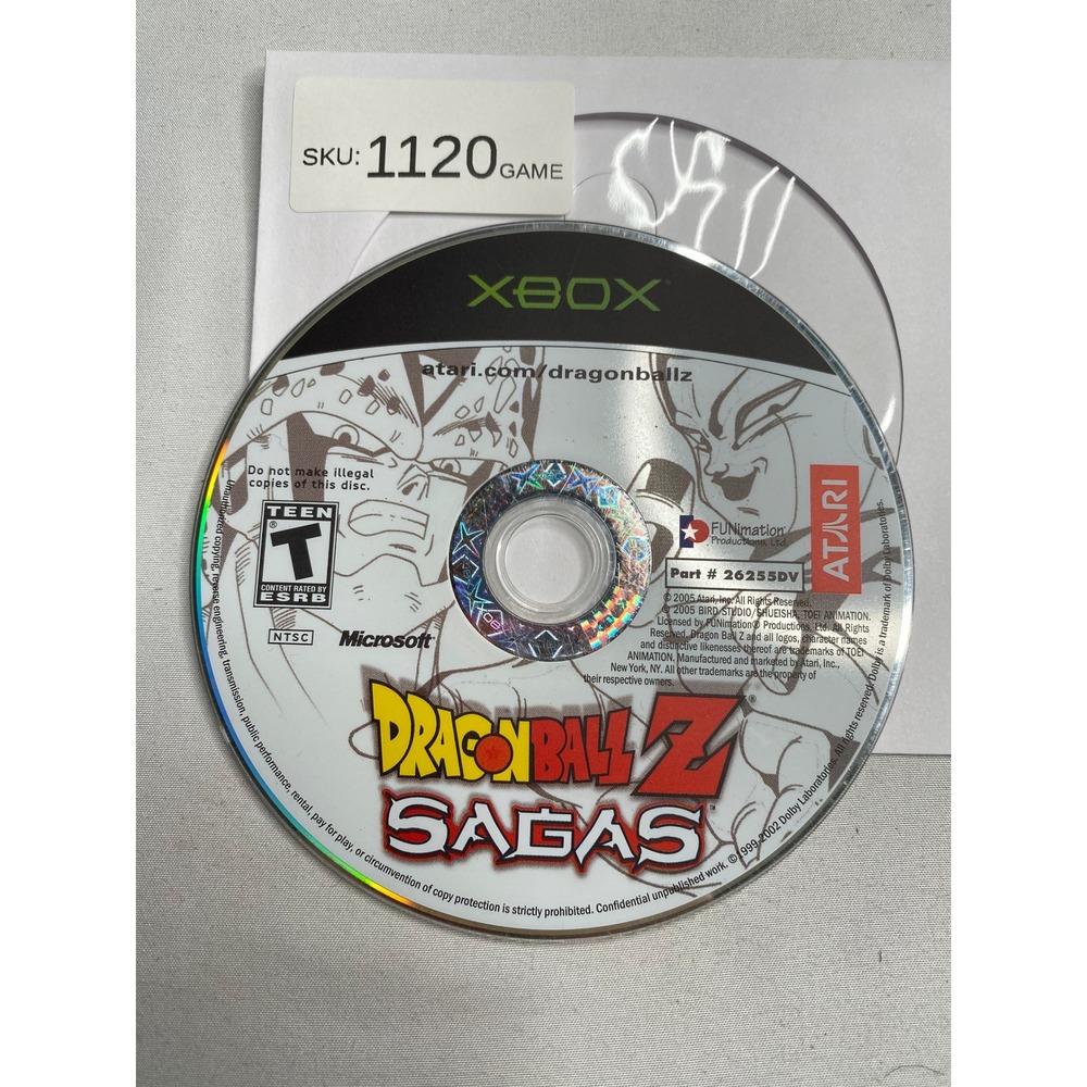 Dragon Ball Z Sagas Microsoft Xbox